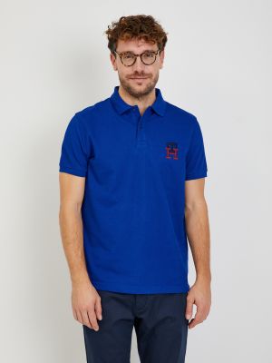 Поло тениска Tommy Hilfiger синьо