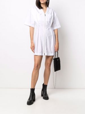 Vestido con cremallera Givenchy blanco