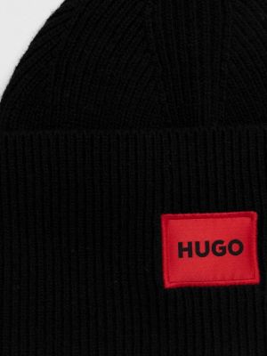 Vlněný klobouk Hugo černý