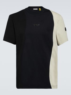 Jersey bombažna majica Moncler Genius črna