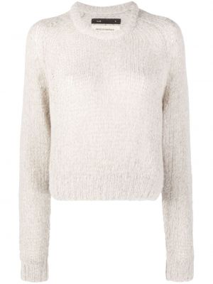 Плетен кашмирен пуловер Frenckenberger сиво