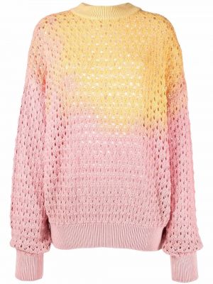 Oversize gradienta krāsas džemperis The Attico