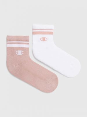 Чорапи Champion розово