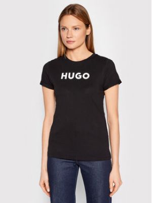 T-shirt slim Hugo noir