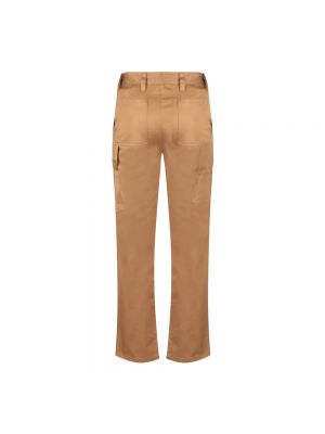 Pantalones chinos Burberry marrón