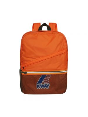 Plecak K-way pomarańczowy