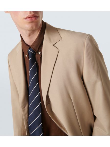 Lanena košulja Polo Ralph Lauren smeđa