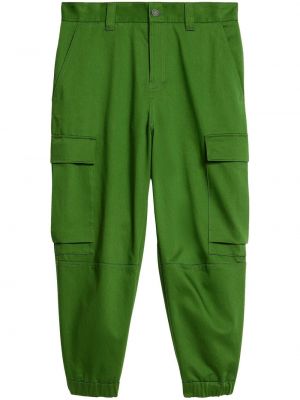Карго панталони Ami Paris зелено