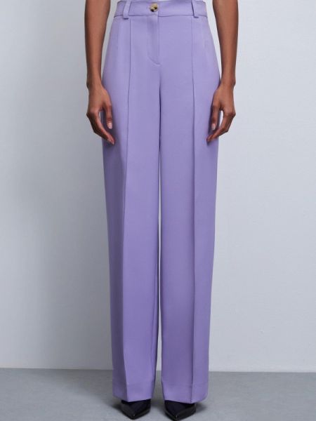 Классические брюки Zarina фиолетовые