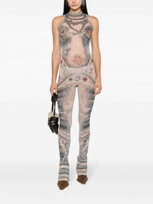 Leggings mit print ausgestellt Jean Paul Gaultier