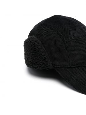 Cord cap Fred Perry schwarz
