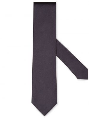 Cravată de mătase Zegna albastru