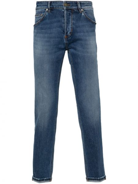 Skinny fit džínsy Pt Torino modrá