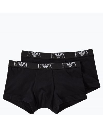 Slipy bawełniane slim fit Emporio Armani Underwear czarne