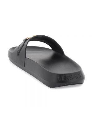Klapki Versace czarne