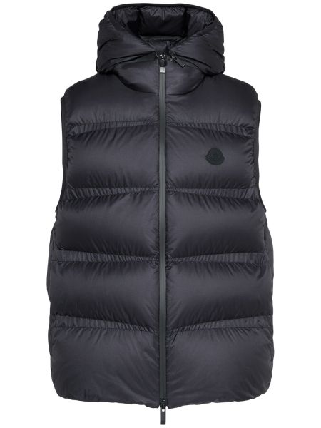 Nylon untuvatakki Moncler sininen