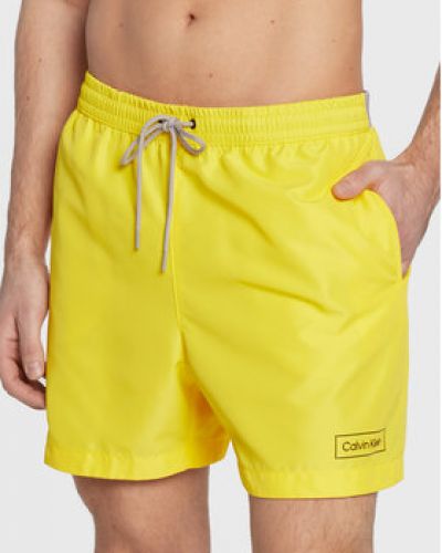 Pantaloni scurți Calvin Klein Swimwear galben