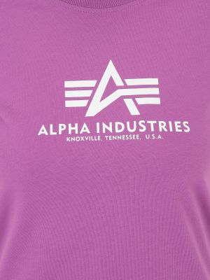 Tricou Alpha Industries alb