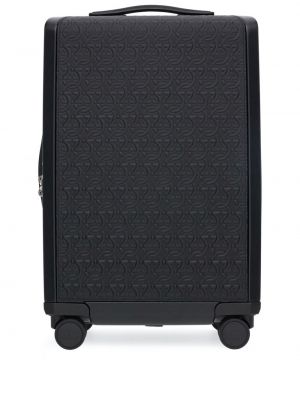 Кожаный куфар Ferragamo черно