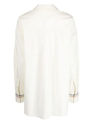 Geblümte hemd mit print Ymc weiß