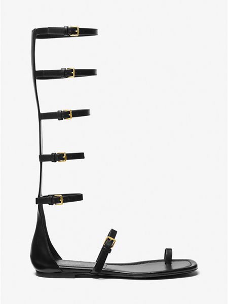 Кожаные сандалии Michael Kors Collection черные