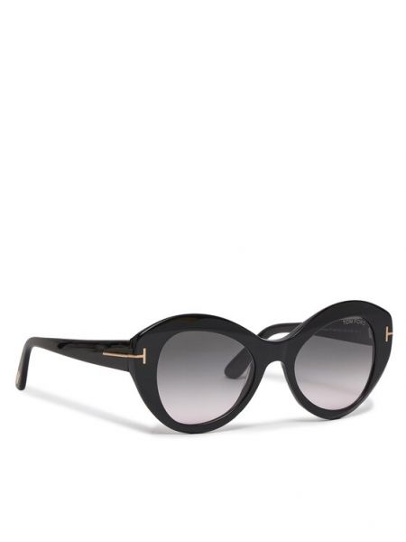 Spalvų gradiento rašto akiniai nuo saulės Tom Ford juoda