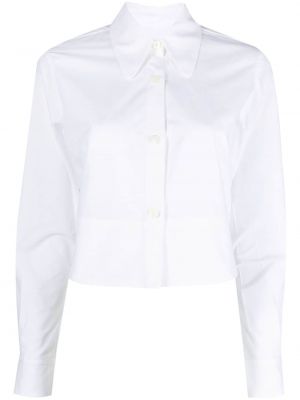 Памучна риза Odeeh бяло
