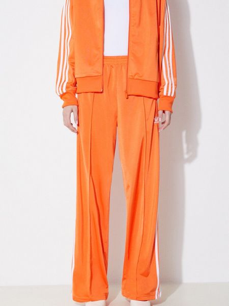 Pantaloni sport Adidas Originals portocaliu