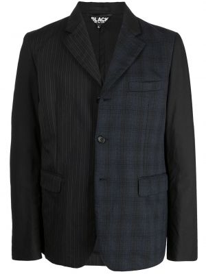 Ull lang blazer Black Comme Des Garçons svart