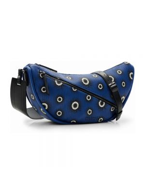 Bolsa de hombro con estampado con estampado geométrico Desigual azul