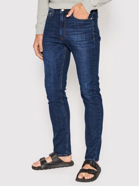 Jeans skinny slim Les Deux bleu