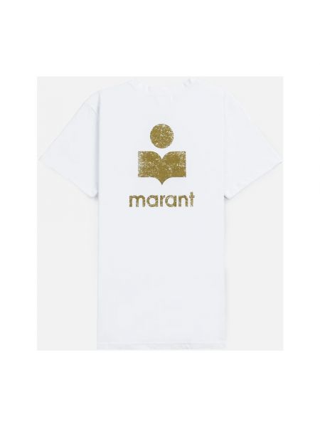 Camiseta de algodón con estampado Isabel Marant