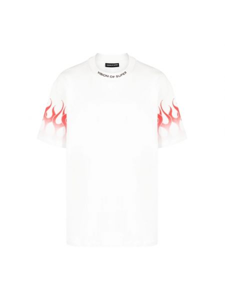 Koszulka z nadrukiem Vision Of Super biała
