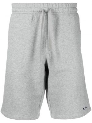 Shorts de sport A.p.c. gris
