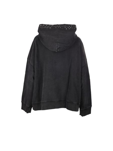 Bluza z kapturem Versace czarna