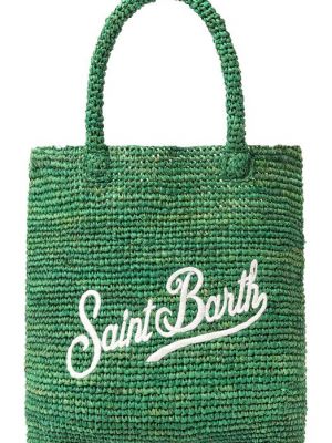 Зеленая пляжная сумка Mc2 Saint Barth