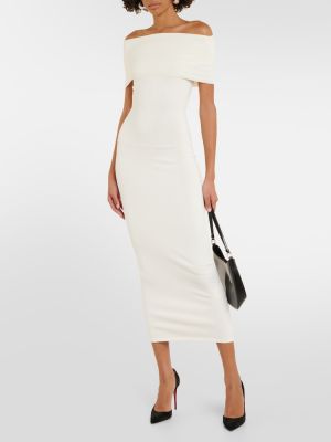 Abito midi Wardrobe.nyc bianco