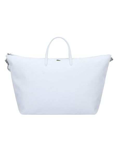 Borsa shopper Lacoste bianco