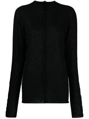 Кашмирен пуловер Uma Wang черно