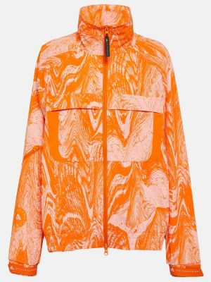 Dzseki nyomtatás Adidas By Stella Mccartney narancsszínű