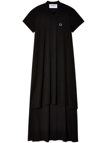 Φόρεμα από ζέρσεϋ Melitta Baumeister μαύρο