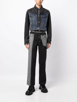 Straight jeans Feng Chen Wang schwarz