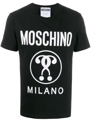 T-shirt Moschino svart