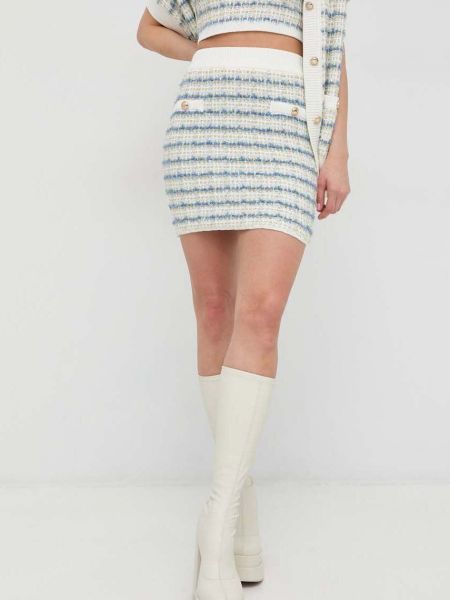 Mini sukně Guess - modrá