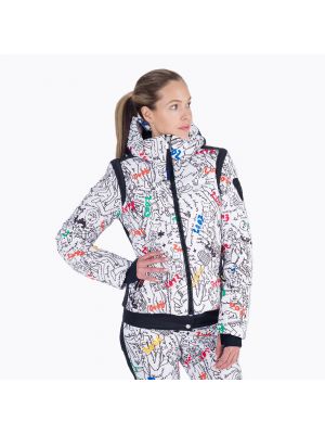 Kurtka narciarska damska Rossignol Cosmic Pr Down biała RLKWJ41 | WYSYŁKA W 24H | 30 DNI NA ZWROT