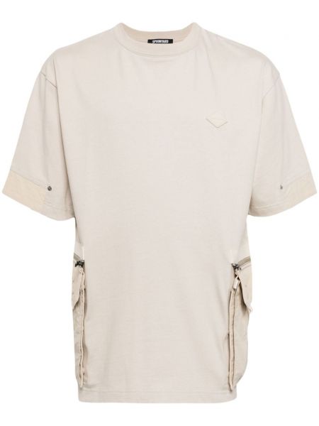 T-shirt en coton Spoonyard beige