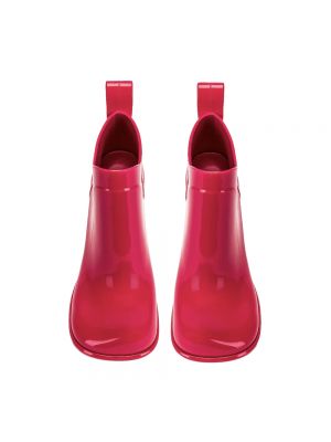 Botki Bottega Veneta różowe