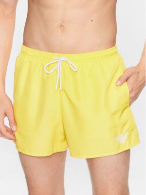 Hlače Emporio Armani Underwear rumena
