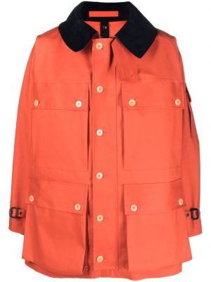 Bavlnená bunda Mackintosh oranžová