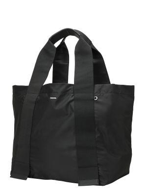 Voľná nylónová nákupná taška Calvin Klein čierna